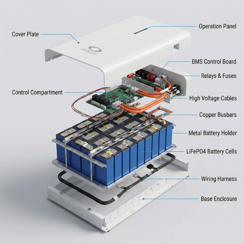 Floor Standing Residential Battery Storage