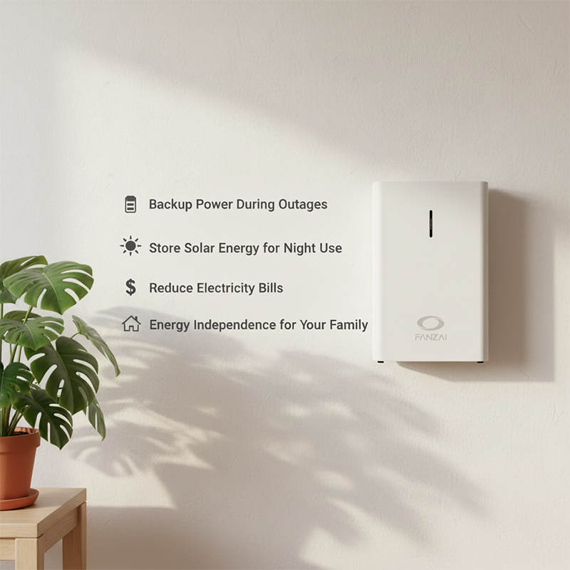 Sistem Penyimpanan Bateri Rumah