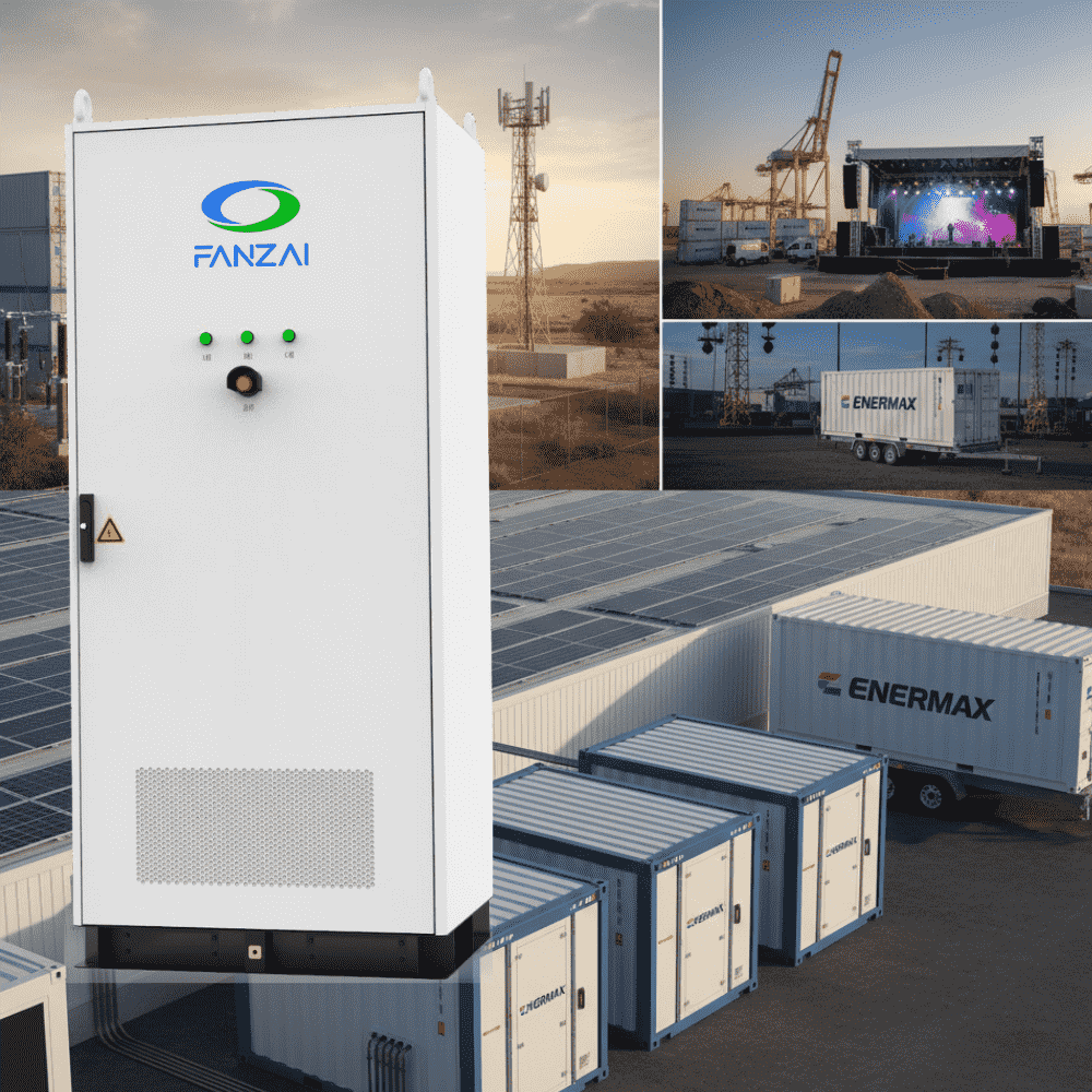 نظام البطاريات التجارية الخضراء