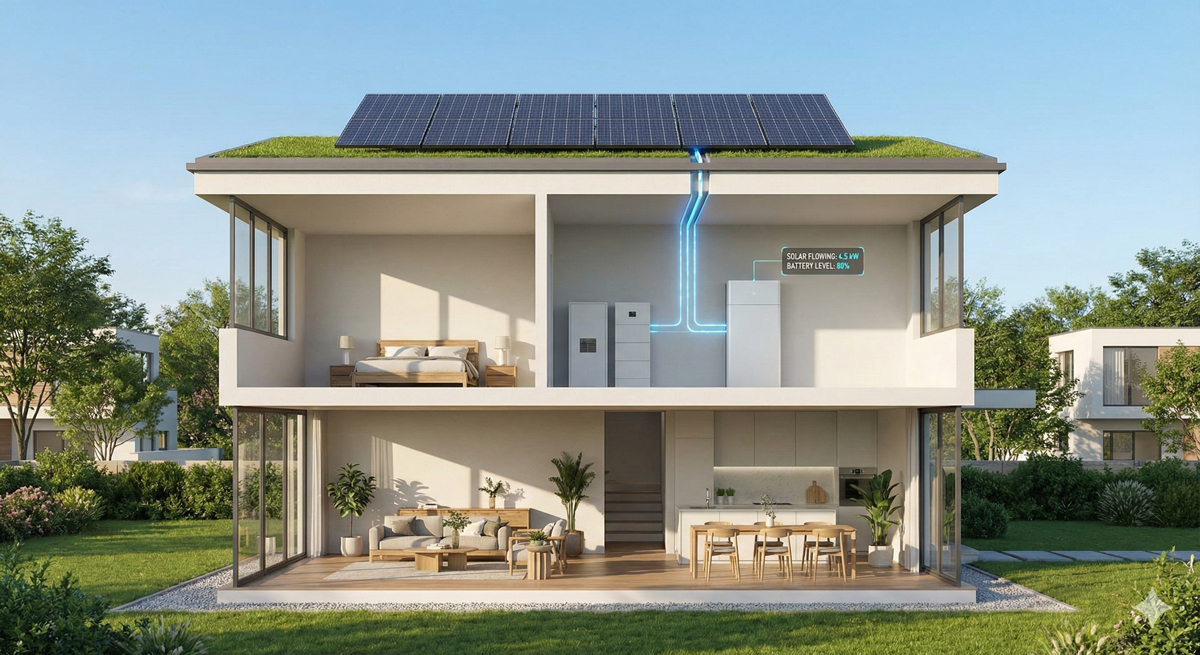 Sistem Penyimpanan Bateri Rumah Sistem Penyimpanan Bateri Rumah