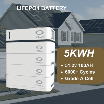 Stackable Home Backup Battery System