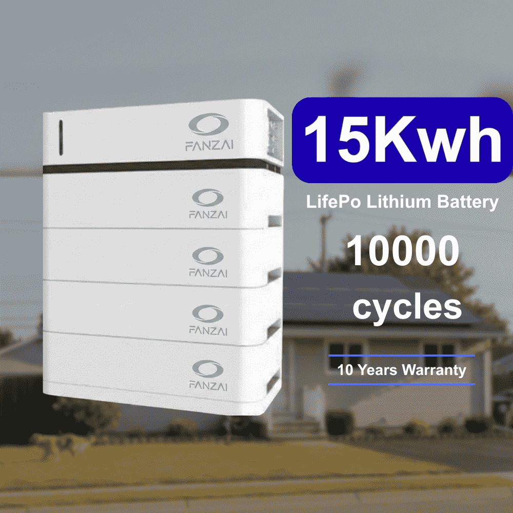 Stackable Home Backup Battery System