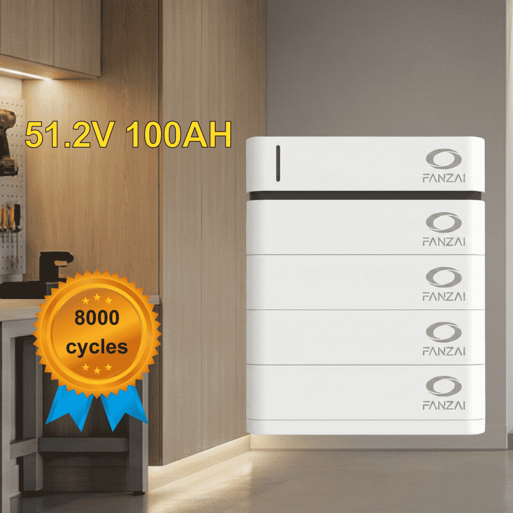 Batería modular apilable para el hogar