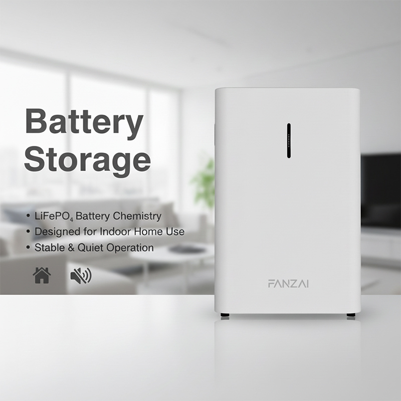 Sistem Penyimpanan Bateri Rumah